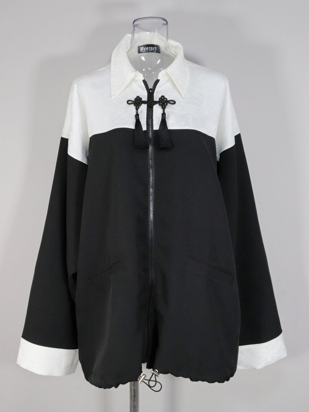 DRT2872 [GOTH CHINA] 中華柄 切替え BIGシャツジャケット | Deorart shop