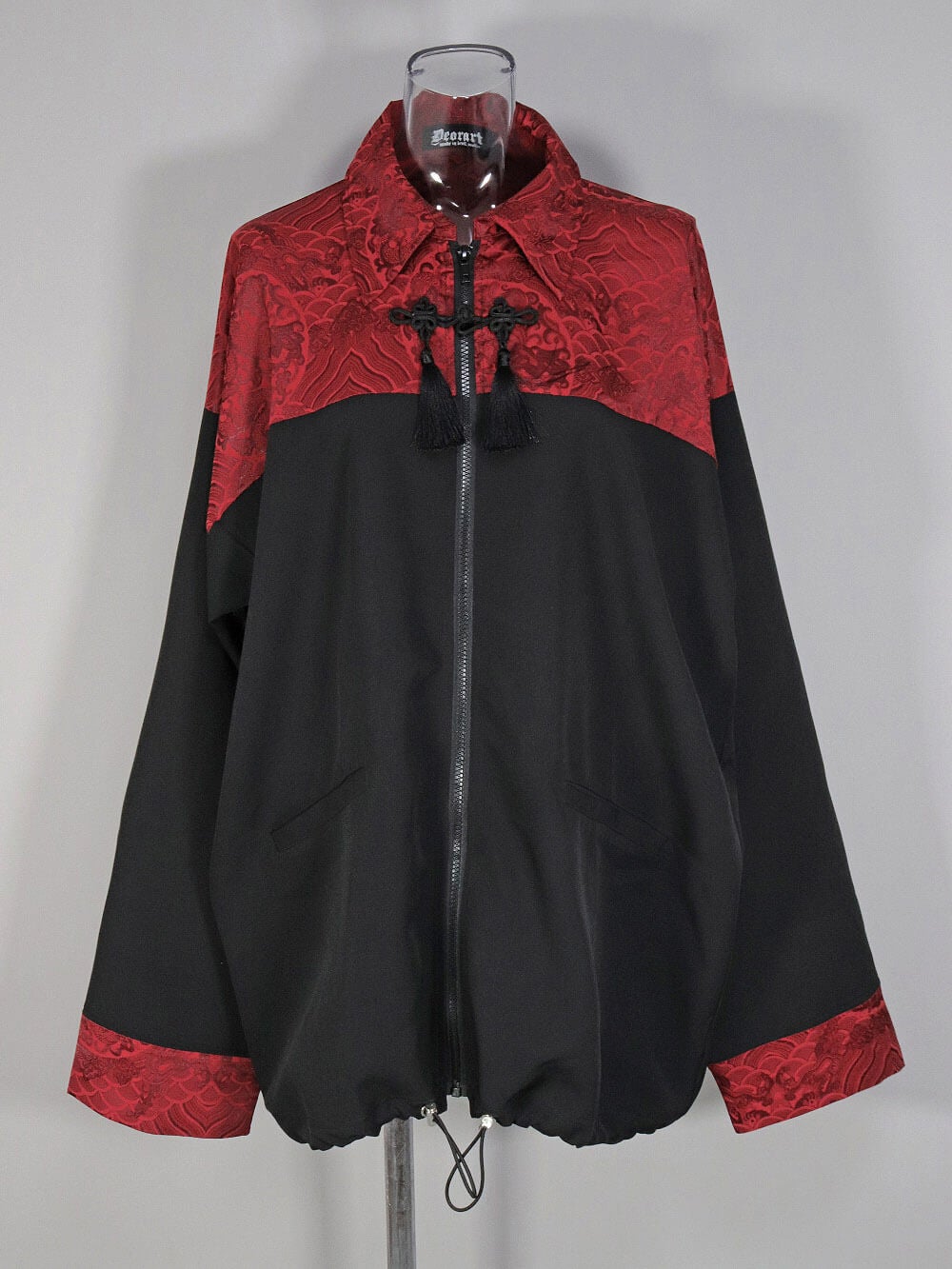 DRT2872 [GOTH CHINA] 中華柄 切替え BIGシャツジャケット | Deorart shop