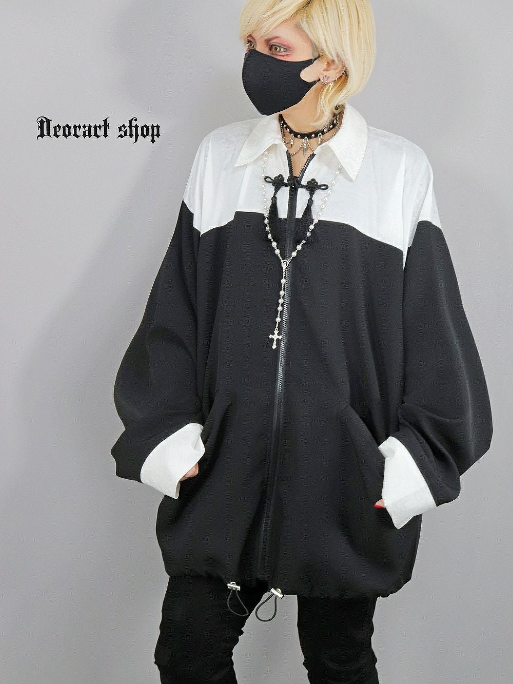 Deorart,ディオラート,モード,ゴシック,中華柄,新中式,チャイナコーデ,サイバー,セットアップ,シャツ,ジャケット,ハロウィン,ファッション,和装,妖怪,着物風,V系,ヴィジュアル系,大人,ライブ,ファッション,衣装,メンズ,レディス
