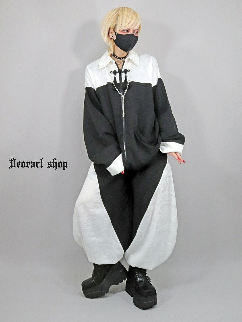 Deorart,ディオラート,モード,ゴシック,中華柄,新中式,チャイナコーデ,サイバー,セットアップ,シャツ,ジャケット,ハロウィン,ファッション,和装,妖怪,着物風,V系,ヴィジュアル系,大人,ライブ,ファッション,衣装,メンズ,レディス