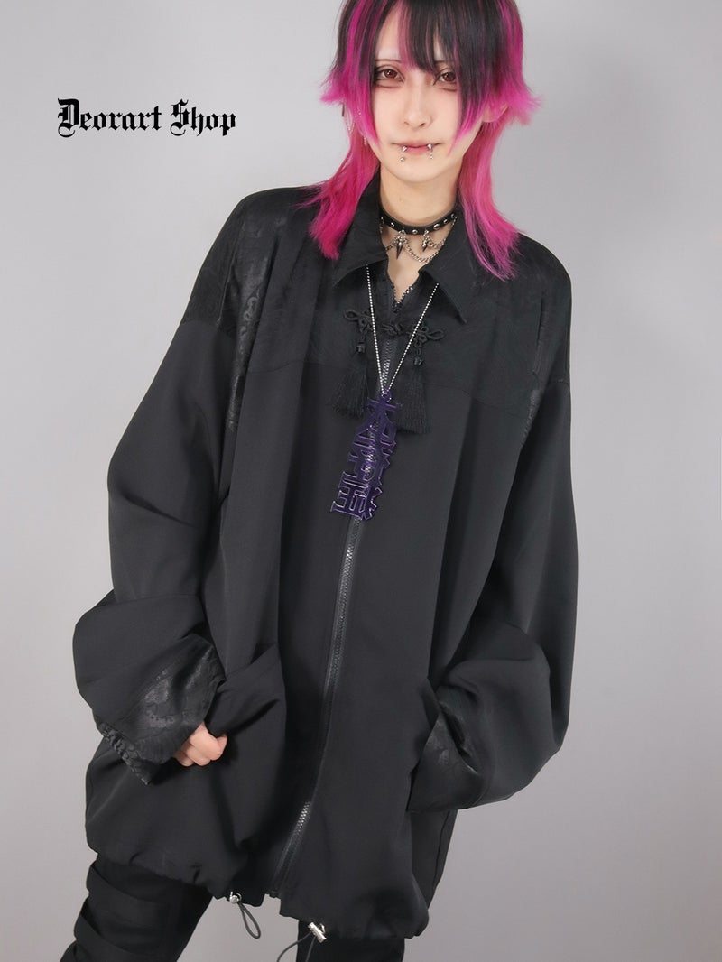 Deorart,ディオラート,モード,ゴシック,中華柄,新中式,チャイナコーデ,サイバー,セットアップ,シャツ,ジャケット,ハロウィン,ファッション,和装,妖怪,着物風,V系,ヴィジュアル系,大人,ライブ,ファッション,衣装,メンズ,レディス