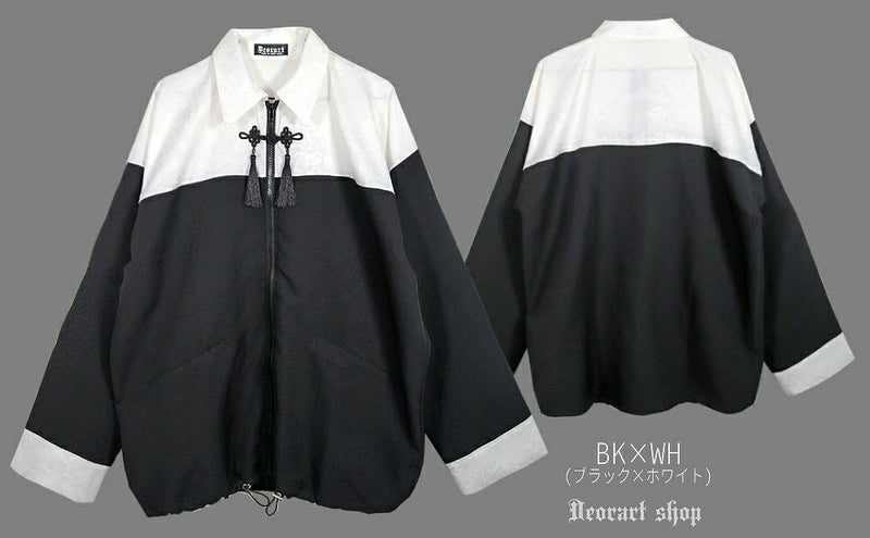 Deorart,ディオラート,モード,ゴシック,中華柄,新中式,チャイナコーデ,サイバー,セットアップ,シャツ,ジャケット,ハロウィン,ファッション,和装,妖怪,着物風,V系,ヴィジュアル系,大人,ライブ,ファッション,衣装,メンズ,レディス