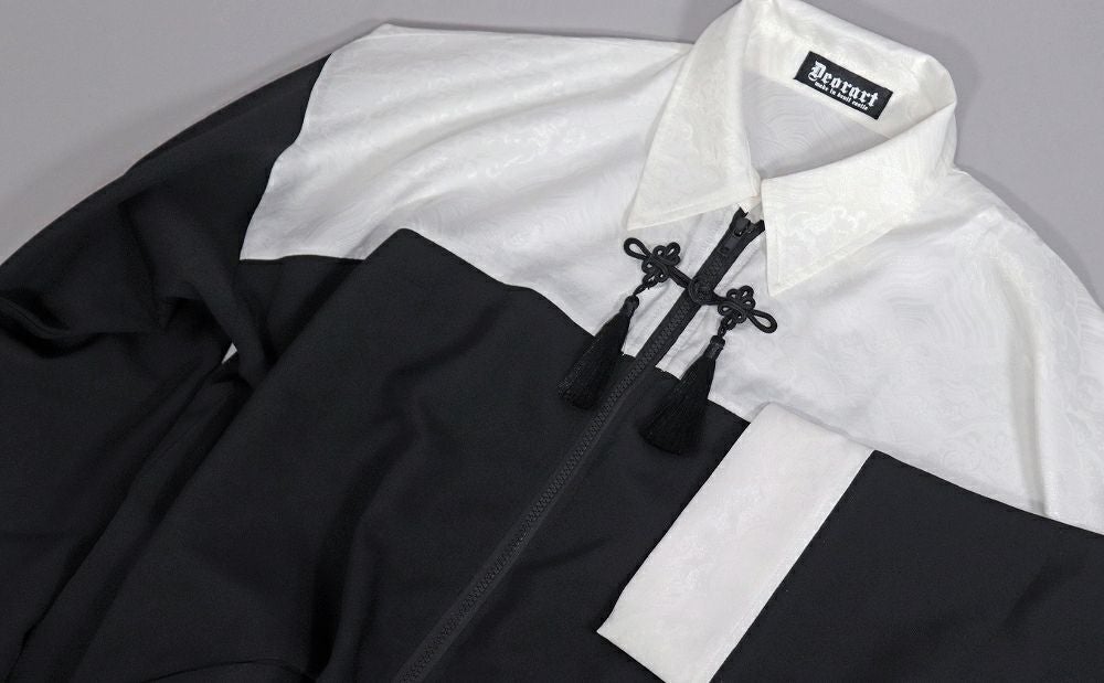 Deorart,ディオラート,モード,ゴシック,中華柄,新中式,チャイナコーデ,サイバー,セットアップ,シャツ,ジャケット,ハロウィン,ファッション,和装,妖怪,着物風,V系,ヴィジュアル系,大人,ライブ,ファッション,衣装,メンズ,レディス