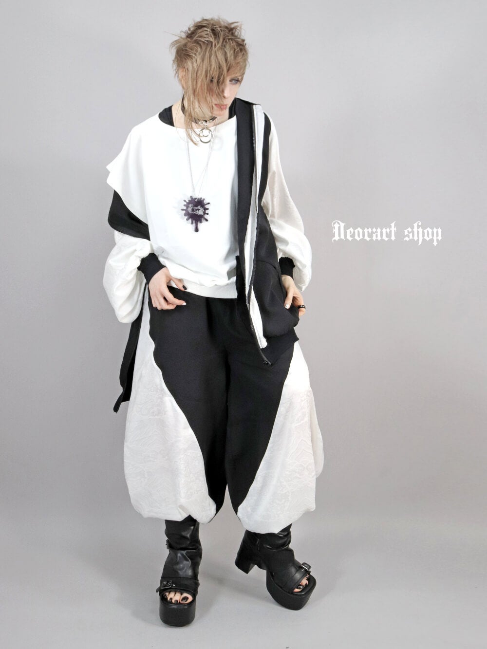 Deorart,ディオラート,モード,ゴシック,中華柄,ネコミミフード,猫耳,パーカー,サイバー,セットアップ,ハロウィン,ファッション,和装,妖怪,着物風,V系,ヴィジュアル系,大人,ライブ,ファッション,衣装,メンズ,レディス,通販,Vkei,anime,goth,emo,fashion,japan,kimono,Jrock