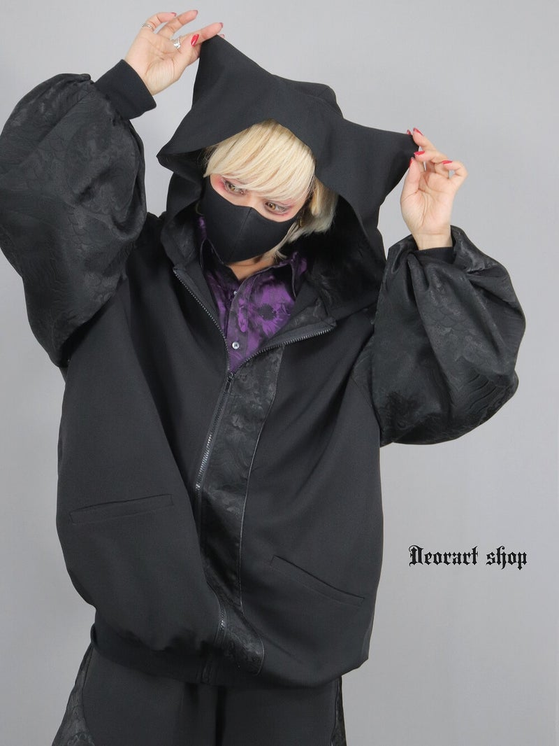 Deorart,ディオラート,モード,ゴシック,中華柄,ネコミミフード,猫耳,パーカー,サイバー,セットアップ,ハロウィン,ファッション,和装,妖怪,着物風,V系,ヴィジュアル系,大人,ライブ,ファッション,衣装,メンズ,レディス,通販,Vkei,anime,goth,emo,fashion,japan,kimono,Jrock