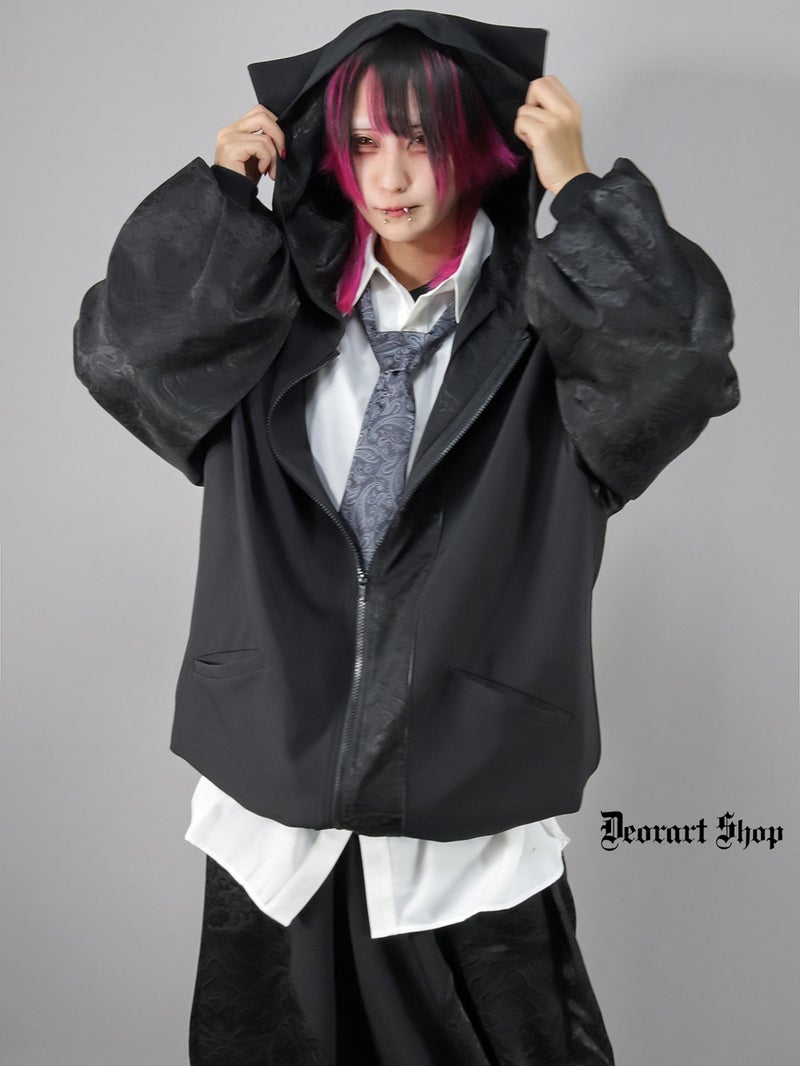 Deorart,ディオラート,モード,ゴシック,中華柄,ネコミミフード,猫耳,パーカー,サイバー,セットアップ,ハロウィン,ファッション,和装,妖怪,着物風,V系,ヴィジュアル系,大人,ライブ,ファッション,衣装,メンズ,レディス,通販,Vkei,anime,goth,emo,fashion,japan,kimono,Jrock