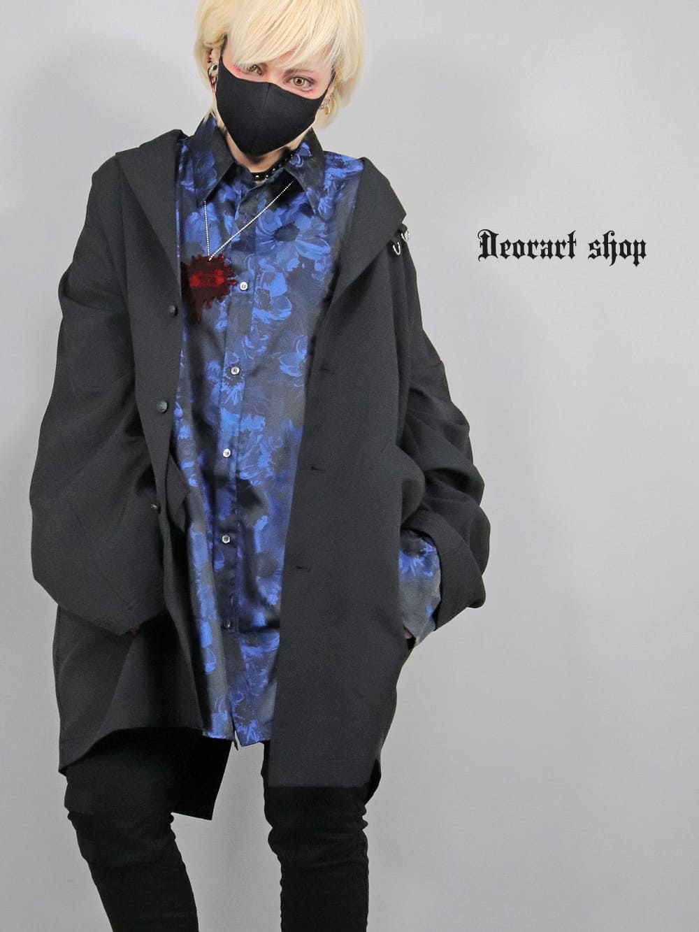 Deorart,ディオラート,モード,ゴシック,ジャケット,カーディガン,ジャージ,オーバーサイズ,メンズ,レディス,20代,30代40代,V系,モード,バンギャ,ヴィジュアル系,地雷系,大きいサイズ,ブランド,,通販,Vkei,anime,goth,emo,fashion,japan,kimono,Jrock