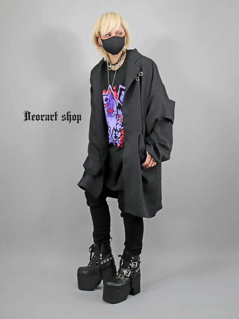 Deorart,ディオラート,モード,ゴシック,ジャケット,カーディガン,ジャージ,オーバーサイズ,メンズ,レディス,20代,30代40代,V系,モード,バンギャ,ヴィジュアル系,地雷系,大きいサイズ,ブランド,,通販,Vkei,anime,goth,emo,fashion,japan,kimono,Jrock