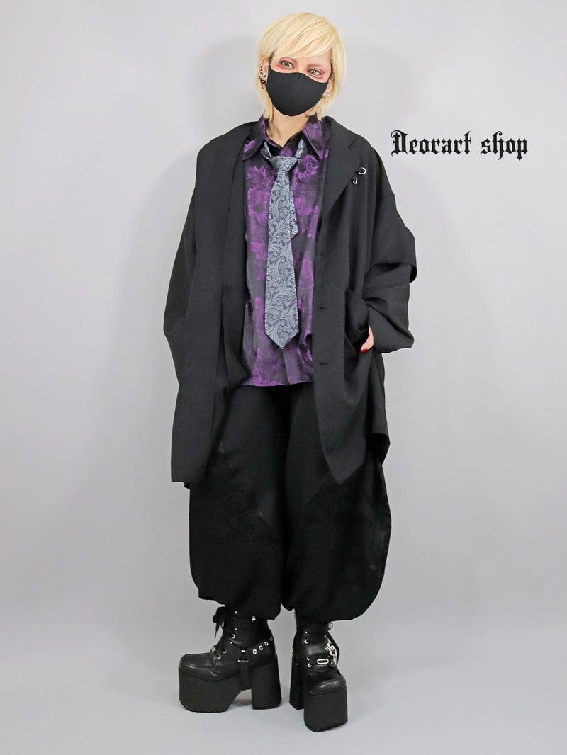 Deorart,ディオラート,モード,ゴシック,ジャケット,カーディガン,ジャージ,オーバーサイズ,メンズ,レディス,20代,30代40代,V系,モード,バンギャ,ヴィジュアル系,地雷系,大きいサイズ,ブランド,,通販,Vkei,anime,goth,emo,fashion,japan,kimono,Jrock