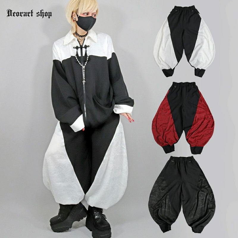 Deorart,ディオラート,モード,ゴシック,中華柄,新中式,チャイナコーデ,サイバー,セットアップ,パンツ,バルーンパンツ,カンフーパンツ,ランタンパンツ,ファッション,和装,妖怪,着物風,V系,ヴィジュアル系,大人,ライブ,ファッション,衣装,メンズ,レディス,通販,Vkei,anime,goth,emo,fashion,japan,kimono,Jrock