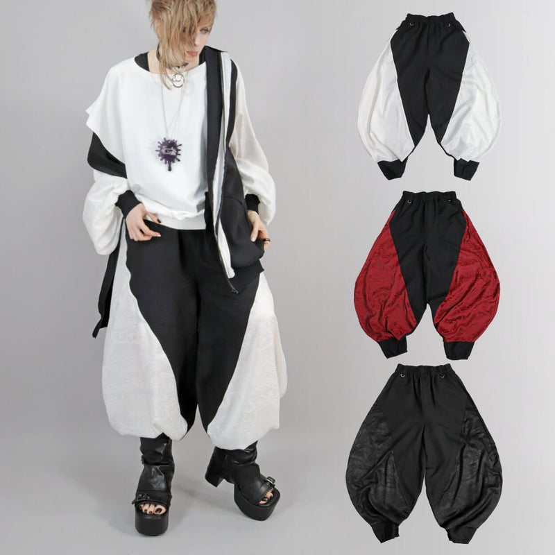 Deorart,ディオラート,モード,ゴシック,中華柄,新中式,チャイナコーデ,サイバー,セットアップ,パンツ,バルーンパンツ,カンフーパンツ,ランタンパンツ,ファッション,和装,妖怪,着物風,V系,ヴィジュアル系,大人,ライブ,ファッション,衣装,メンズ,レディス,通販,Vkei,anime,goth,emo,fashion,japan,kimono,Jrock