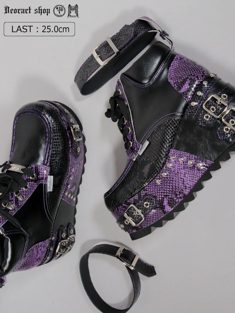 Deorart,ディオラート,厚底ブーツ,ブーツ,原宿系ファッション,ベルト付,通販,20代,30代,40代,V系ファッション,秋冬,レディース,メンズ