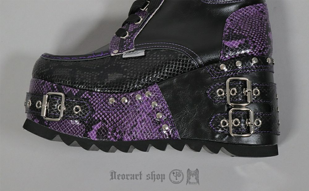 Deorart,ディオラート,厚底ブーツ,ブーツ,原宿系ファッション,ベルト付,通販,20代,30代,40代,V系ファッション,秋冬,レディース,メンズ