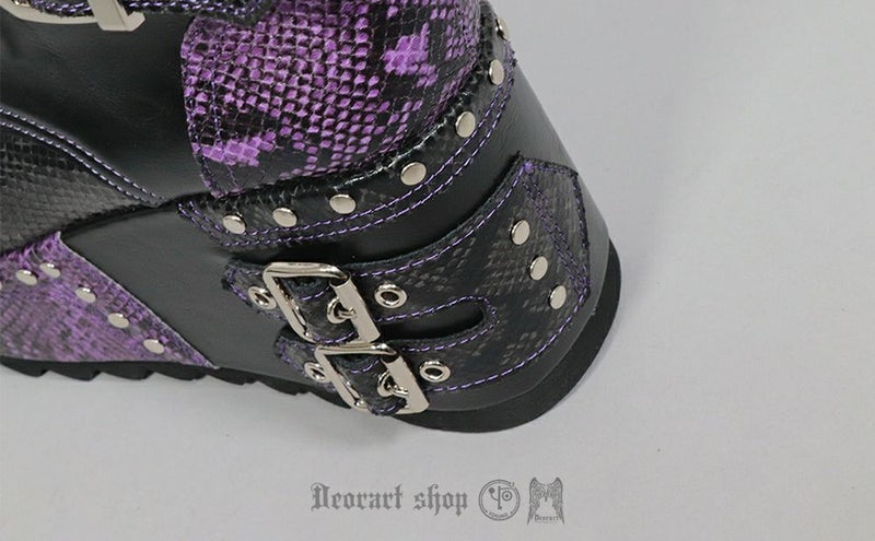 Deorart,ディオラート,厚底ブーツ,ブーツ,原宿系ファッション,ベルト付,通販,20代,30代,40代,V系ファッション,秋冬,レディース,メンズ