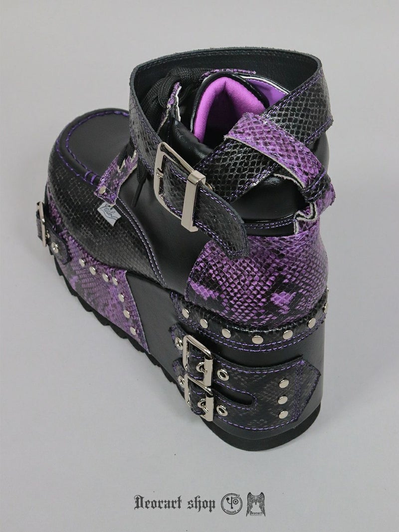 Deorart,ディオラート,厚底ブーツ,ブーツ,原宿系ファッション,ベルト付,通販,20代,30代,40代,V系ファッション,秋冬,レディース,メンズ