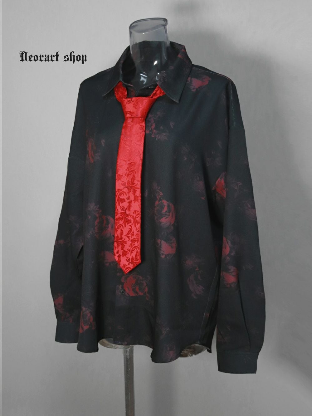 Deorart,ディオラート,ネクタイ,古着風,和柄,チャイナ柄,中華,和風,メンズ,レディス,ゴシックコーデ,マフィア,衣装,コスプレ,通販,