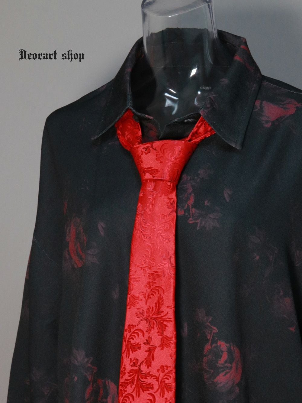 Deorart,ディオラート,ネクタイ,古着風,和柄,チャイナ柄,中華,和風,メンズ,レディス,ゴシックコーデ,マフィア,衣装,コスプレ,通販,