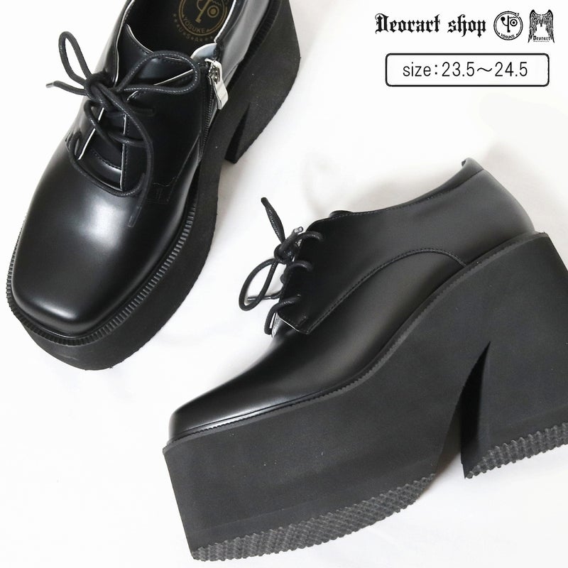 Deorart,ディオラート,通販,黒,ブラック,ローファー,シューズ,厚底ブーツ,ショートブーツ,かっこいい,かわいい,レディース,ゴシックファッション,V系ファッション,地雷系女子,歩きやすい,疲れにくい