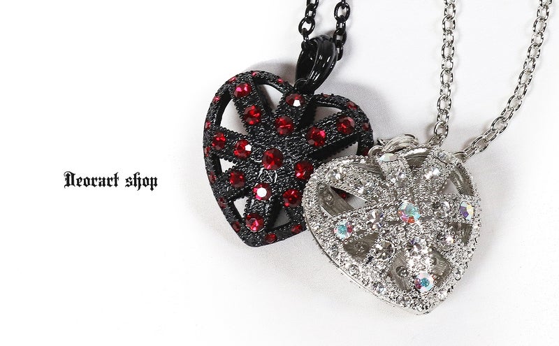 Deorart,ディオラート,ゴシック,ゴスパン,ハート,トランプ,十字架,ネックレス,ビッグサイズ,大きい,エクソシスト,バンド,ホスト,地雷系,プレゼント,メンズ,レディス,お揃い,アクセサリー
