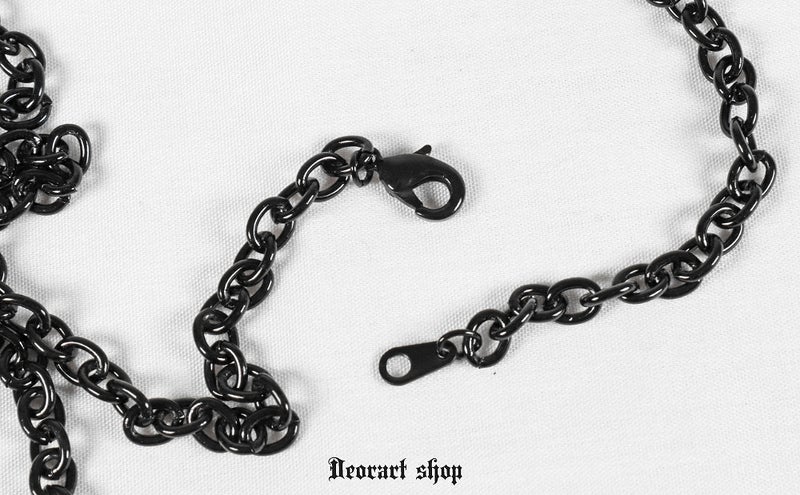 Deorart,ディオラート,ゴシック,ゴスパン,ハート,トランプ,十字架,ネックレス,ビッグサイズ,大きい,エクソシスト,バンド,ホスト,地雷系,プレゼント,メンズ,レディス,お揃い,アクセサリー