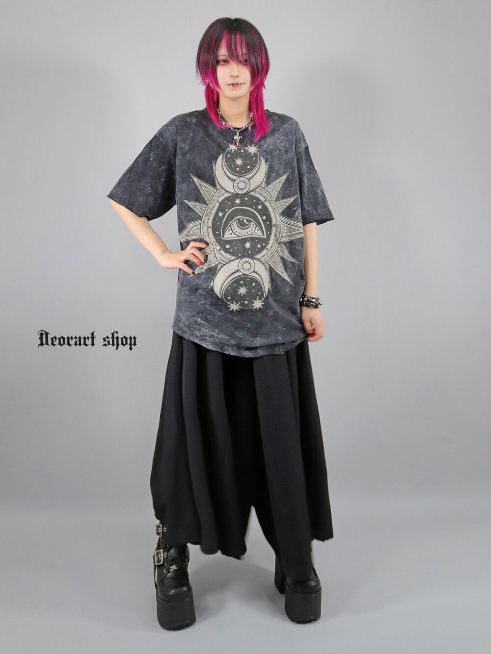Deorart,ディオラート,通販,ファッション,Tシャツ,オーバーサイズ,ムラ染め,タイダイ,古着,ヴィンテージ,日本未発売,サイバーファッション,ゴス,ゴシック,クトゥルフ,クラーケン,悪魔,神話,平成レトロ,メンズ,レディス,emo,punk,cyber,japan,fashion,rock,harajyuku,