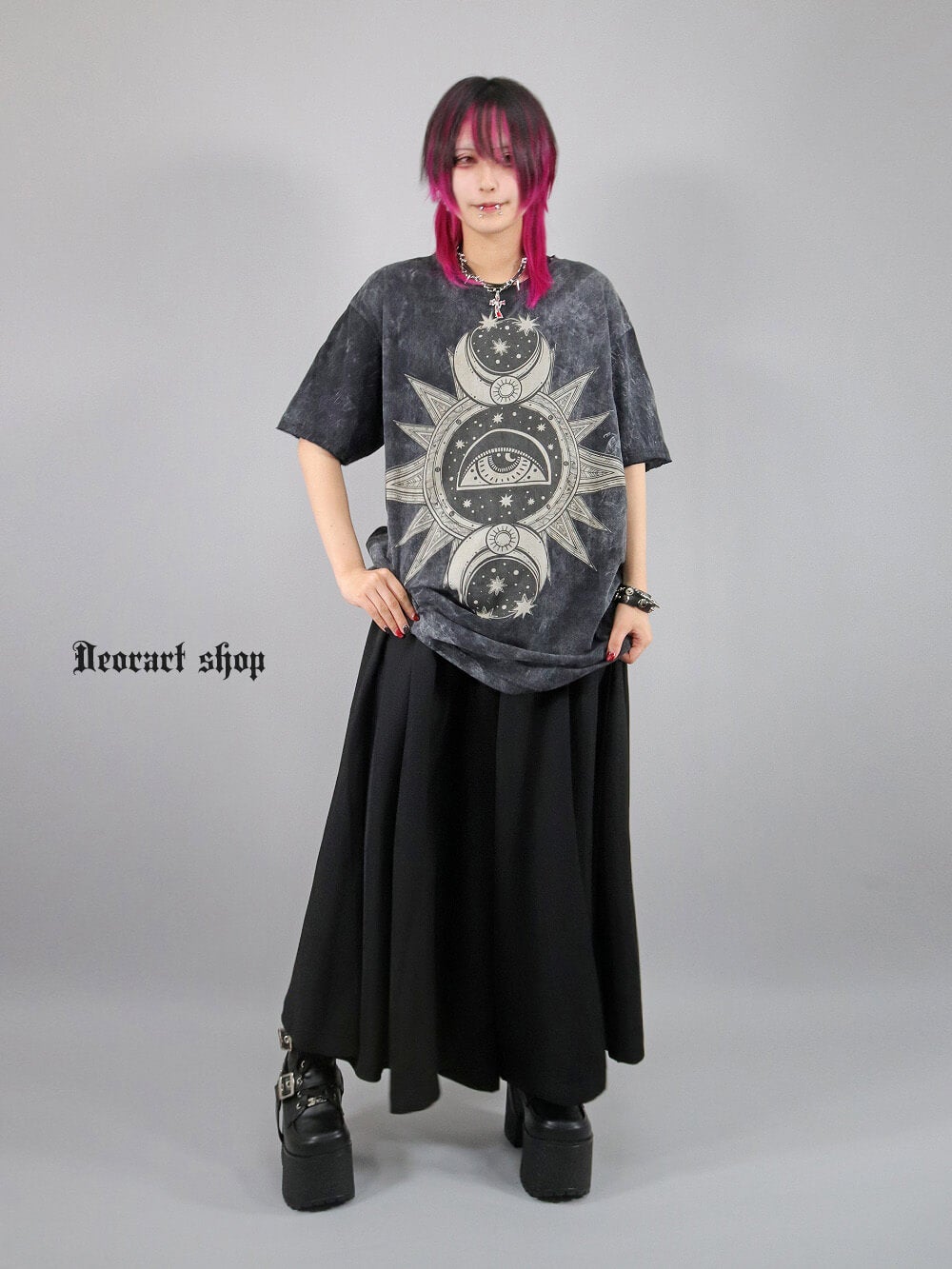 Deorart,ディオラート,通販,ファッション,Tシャツ,オーバーサイズ,ムラ染め,タイダイ,古着,ヴィンテージ,日本未発売,サイバーファッション,ゴス,ゴシック,クトゥルフ,クラーケン,悪魔,神話,平成レトロ,メンズ,レディス,emo,punk,cyber,japan,fashion,rock,harajyuku,