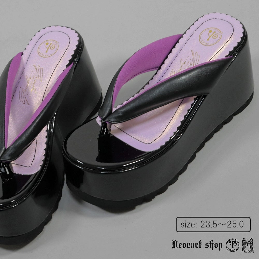 Deorart,ディオラート,通販,サンダル,下駄,鼻緒,黒,ブラック,シューズ,厚底ブーツ,ショートブーツ,かっこいい,かわいい,レディース,ゴシックファッション,V系ファッション,地雷系女子,歩きやすい,疲れにくい