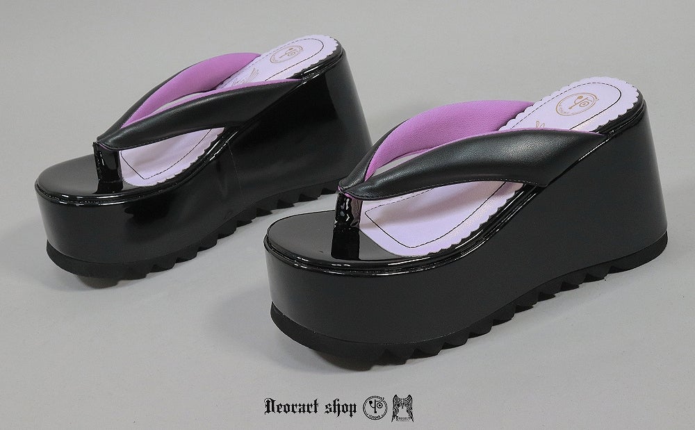 Deorart,ディオラート,通販,サンダル,下駄,鼻緒,黒,ブラック,シューズ,厚底ブーツ,ショートブーツ,かっこいい,かわいい,レディース,ゴシックファッション,V系ファッション,地雷系女子,歩きやすい,疲れにくい