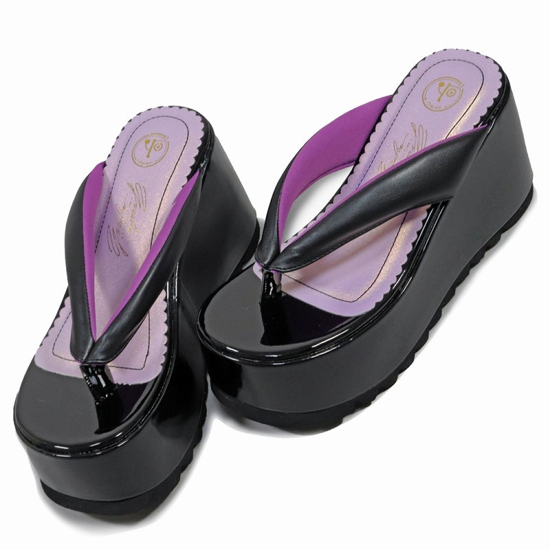 Deorart,ディオラート,通販,サンダル,下駄,鼻緒,黒,ブラック,シューズ,厚底ブーツ,ショートブーツ,かっこいい,かわいい,レディース,ゴシックファッション,V系ファッション,地雷系女子,歩きやすい,疲れにくい