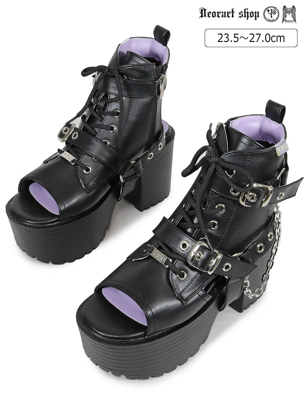 Deorart,ディオラート,通販,サンダル,ブーツサンダル,黒,ブラック,シューズ,厚底ブーツ,ショートブーツ,かっこいい,メンズ,レディース,ゴシック,V系,地雷系,原宿,歩きやすい,疲れにくい