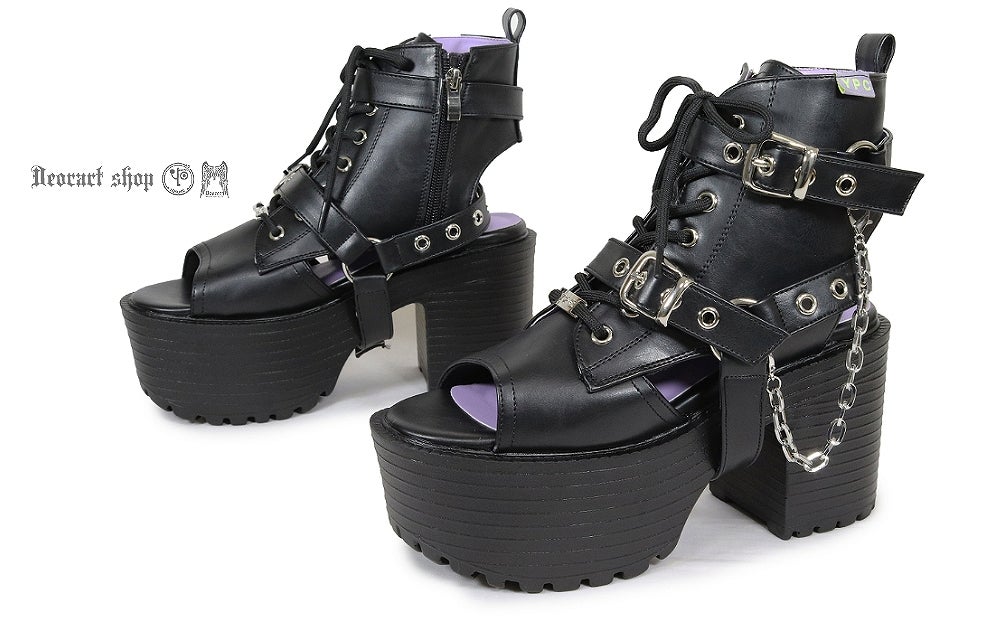 Deorart,ディオラート,通販,サンダル,ブーツサンダル,黒,ブラック,シューズ,厚底ブーツ,ショートブーツ,かっこいい,メンズ,レディース,ゴシック,V系,地雷系,原宿,歩きやすい,疲れにくい