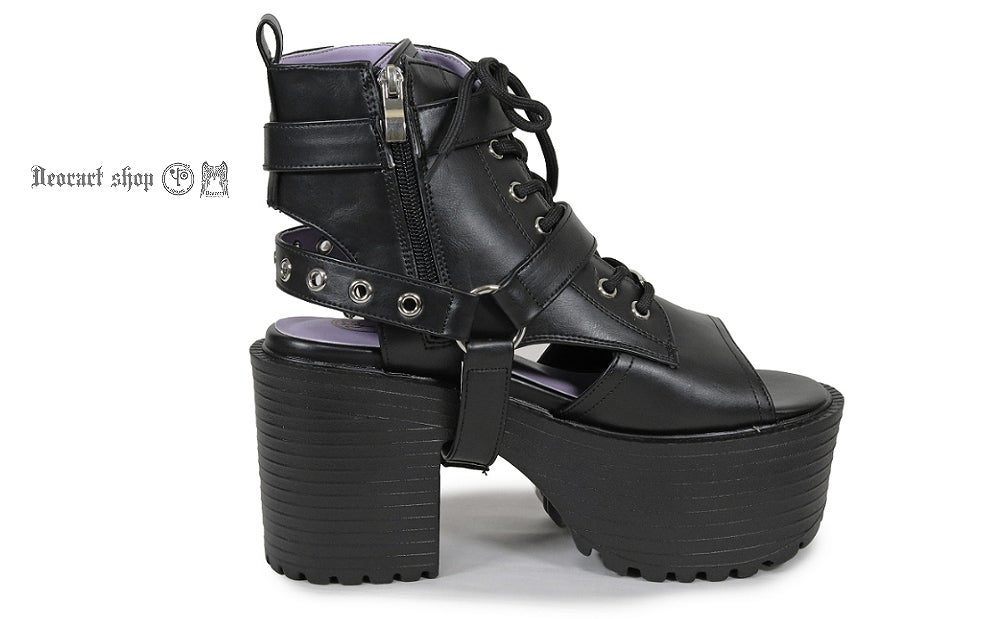 Deorart,ディオラート,通販,サンダル,ブーツサンダル,黒,ブラック,シューズ,厚底ブーツ,ショートブーツ,かっこいい,メンズ,レディース,ゴシック,V系,地雷系,原宿,歩きやすい,疲れにくい