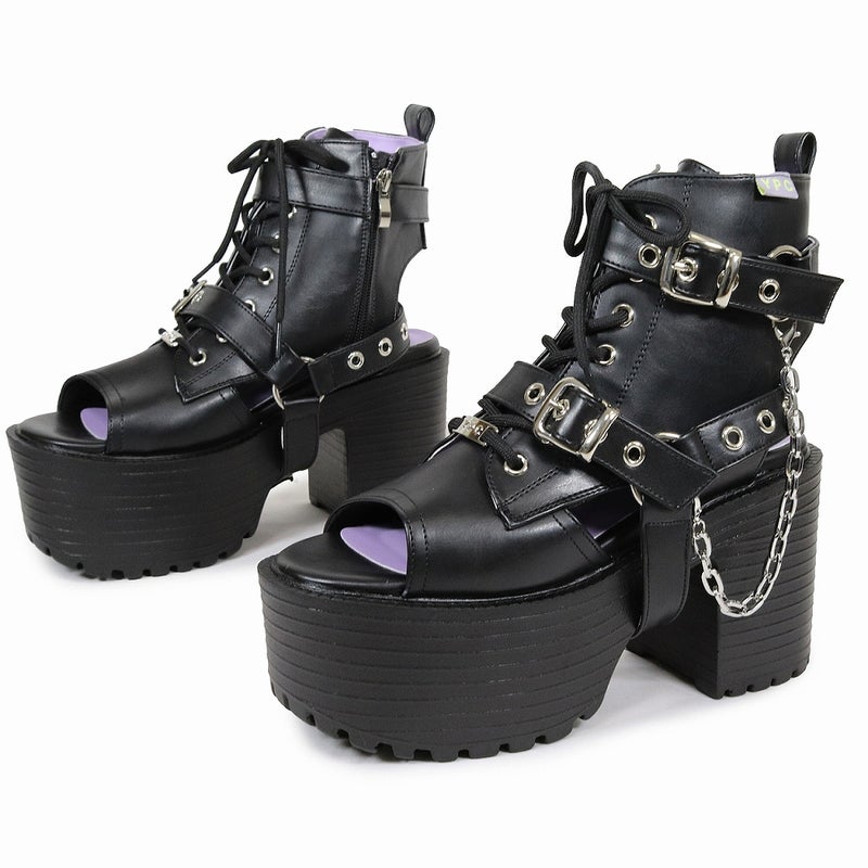 Deorart,ディオラート,通販,サンダル,ブーツサンダル,黒,ブラック,シューズ,厚底ブーツ,ショートブーツ,かっこいい,メンズ,レディース,ゴシック,V系,地雷系,原宿,歩きやすい,疲れにくい