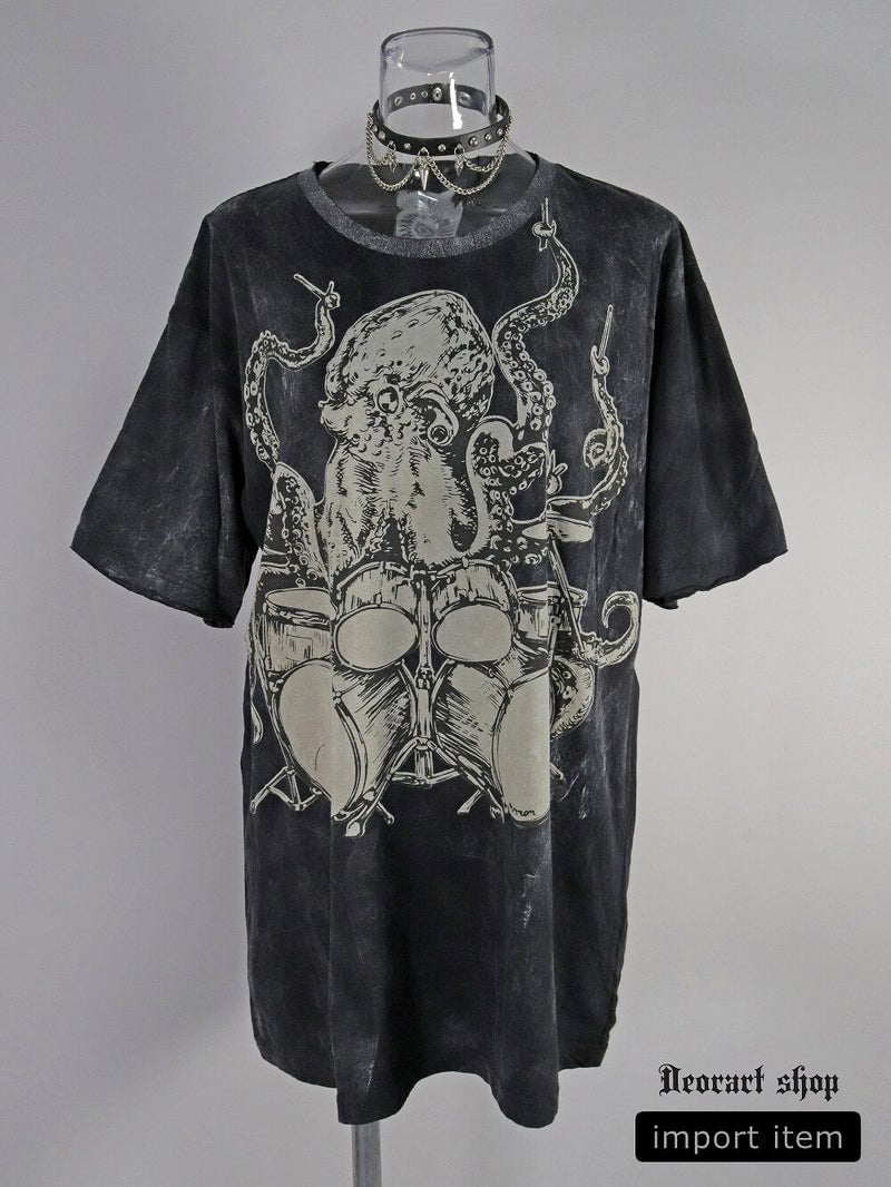 Deorart,ディオラート,通販,ファッション,Tシャツ,オーバーサイズ,ムラ染め,タイダイ,古着,ヴィンテージ,日本未発売,サイバーファッション,ゴス,ゴシック,クトゥルフ,クラーケン,悪魔,神話,平成レトロ,メンズ,レディス,emo,punk,cyber,japan,fashion,rock,harajyuku,