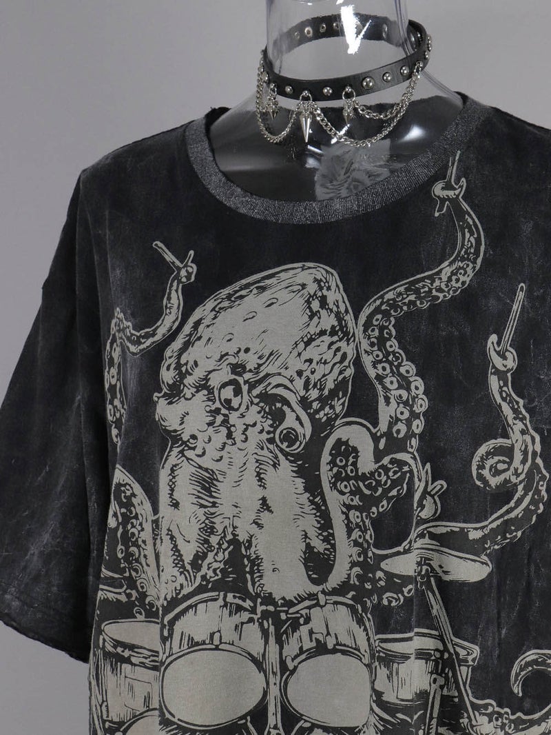 Deorart,ディオラート,通販,ファッション,Tシャツ,オーバーサイズ,ムラ染め,タイダイ,古着,ヴィンテージ,日本未発売,サイバーファッション,ゴス,ゴシック,クトゥルフ,クラーケン,悪魔,神話,平成レトロ,メンズ,レディス,emo,punk,cyber,japan,fashion,rock,harajyuku,