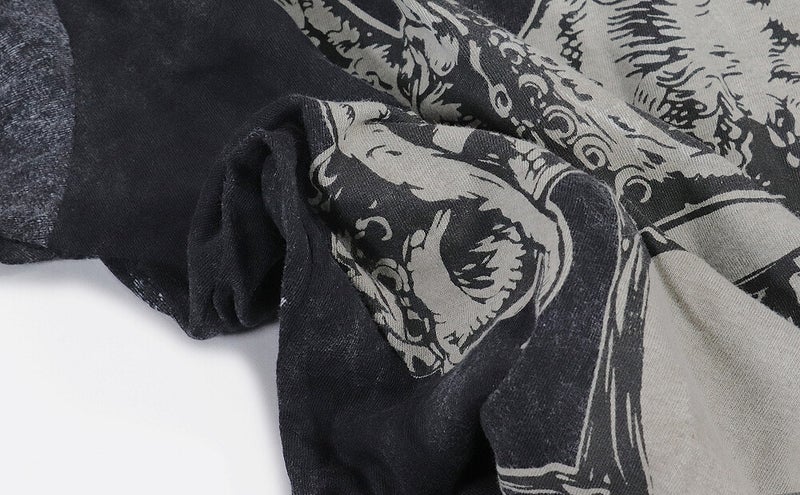 Deorart,ディオラート,通販,ファッション,Tシャツ,オーバーサイズ,ムラ染め,タイダイ,古着,ヴィンテージ,日本未発売,サイバーファッション,ゴス,ゴシック,クトゥルフ,クラーケン,悪魔,神話,平成レトロ,メンズ,レディス,emo,punk,cyber,japan,fashion,rock,harajyuku,