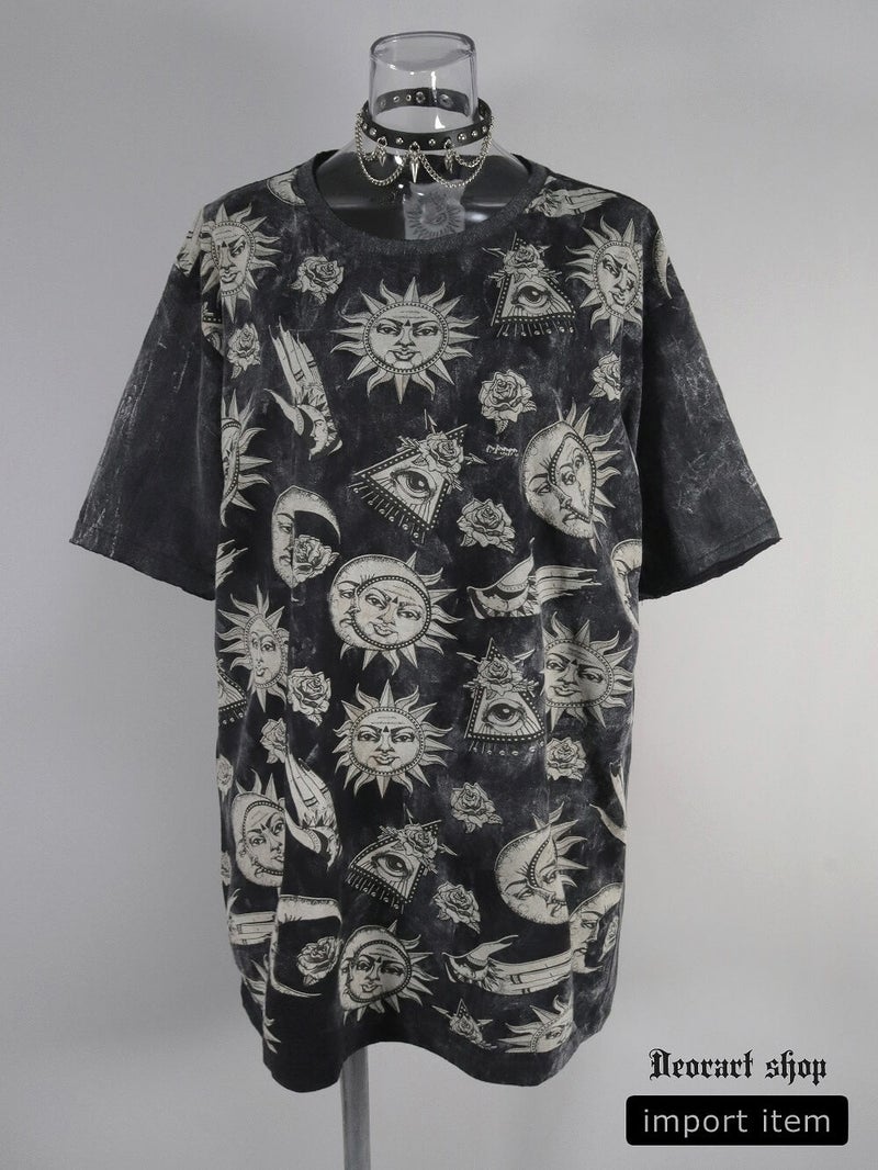 Deorart,ディオラート,通販,ファッション,Tシャツ,オーバーサイズ,ムラ染め,タイダイ,古着,ヴィンテージ,日本未発売,サイバーファッション,ゴス,ゴシック,クトゥルフ,クラーケン,悪魔,神話,平成レトロ,メンズ,レディス,emo,punk,cyber,japan,fashion,rock,harajyuku,