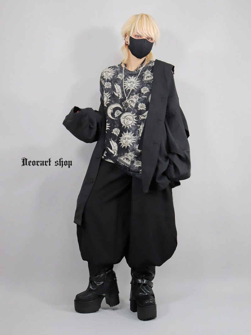 Deorart,ディオラート,通販,ファッション,Tシャツ,オーバーサイズ,ムラ染め,タイダイ,古着,ヴィンテージ,日本未発売,サイバーファッション,ゴス,ゴシック,クトゥルフ,クラーケン,悪魔,神話,平成レトロ,メンズ,レディス,emo,punk,cyber,japan,fashion,rock,harajyuku,