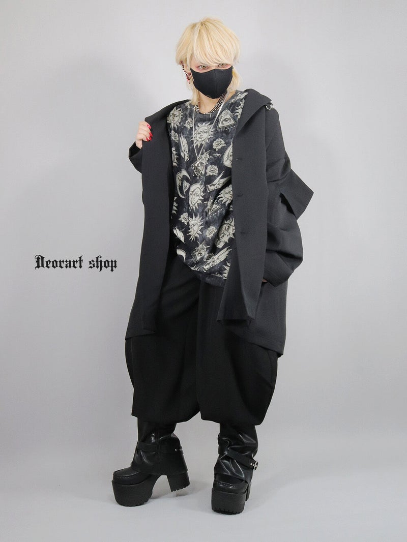 Deorart,ディオラート,通販,ファッション,Tシャツ,オーバーサイズ,ムラ染め,タイダイ,古着,ヴィンテージ,日本未発売,サイバーファッション,ゴス,ゴシック,クトゥルフ,クラーケン,悪魔,神話,平成レトロ,メンズ,レディス,emo,punk,cyber,japan,fashion,rock,harajyuku,