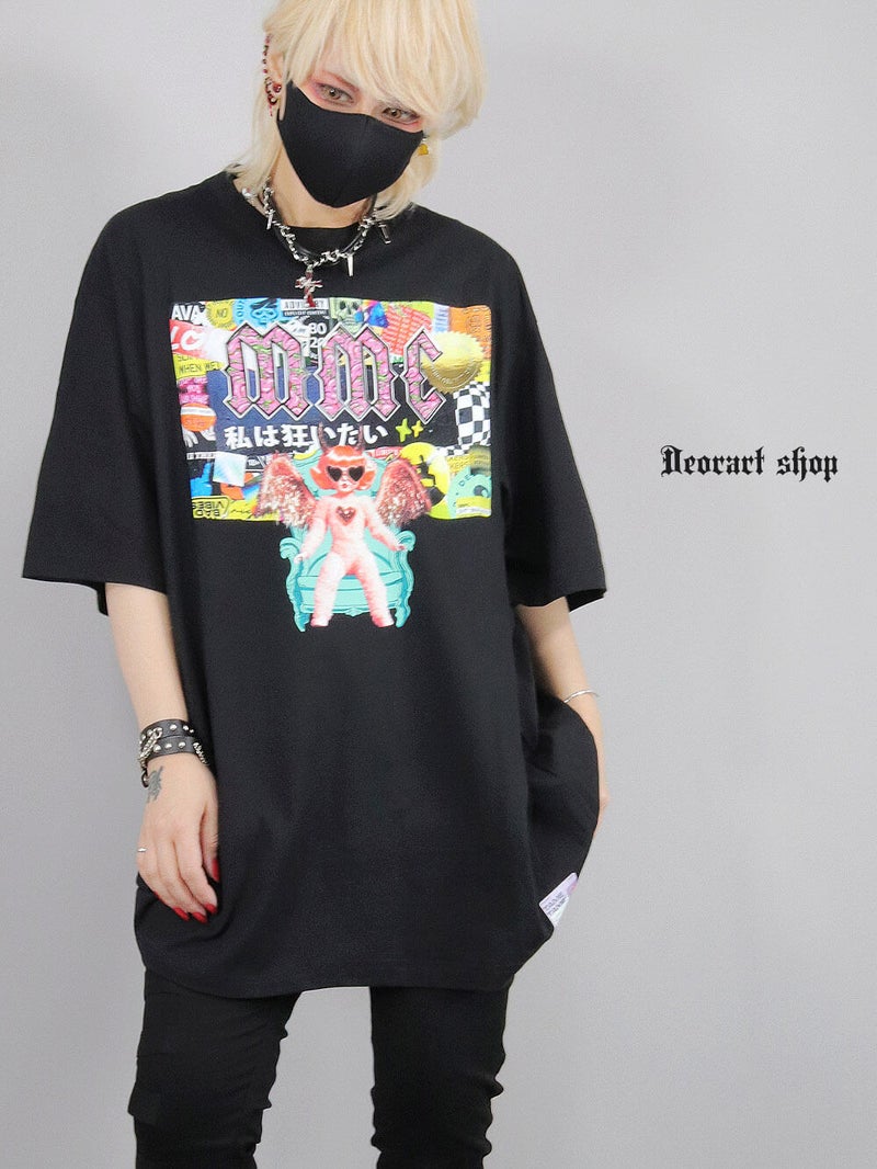 Deorart,ディオラート,通販,Y2K,Tシャツ,オーバーサイズ,BIGサイズ,古着,ヴィンテージ,日本未発売,サイバーポップ,サイバーファッション,ゴス,ゴシック,レトロゲーム,ピコピコ,平成レトロ,メンズ,レディス,V系,emo,punk,cyber,japan,fashion,rock,harajyuku,大きいサイズ,モード,服