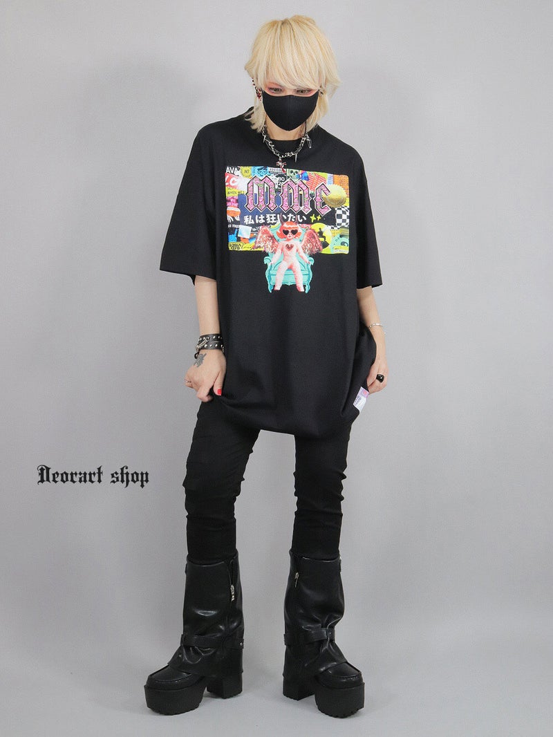 Deorart,ディオラート,通販,Y2K,Tシャツ,オーバーサイズ,BIGサイズ,古着,ヴィンテージ,日本未発売,サイバーポップ,サイバーファッション,ゴス,ゴシック,レトロゲーム,ピコピコ,平成レトロ,メンズ,レディス,V系,emo,punk,cyber,japan,fashion,rock,harajyuku,大きいサイズ,モード,服