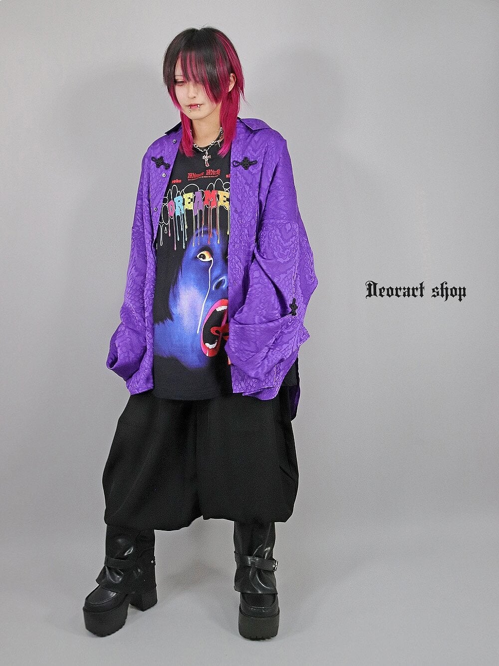 Deorart,ディオラート,通販,Y2K,Tシャツ,オーバーサイズ,BIGサイズ,古着,ヴィンテージ,日本未発売,サイバーポップ,サイバーファッション,ゴス,ゴシック,レトロゲーム,ピコピコ,平成レトロ,メンズ,レディス,V系,emo,punk,cyber,japan,fashion,rock,harajyuku,大きいサイズ,モード,服