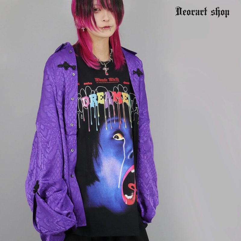 Deorart,ディオラート,通販,Y2K,Tシャツ,オーバーサイズ,BIGサイズ,古着,ヴィンテージ,日本未発売,サイバーポップ,サイバーファッション,ゴス,ゴシック,レトロゲーム,ピコピコ,平成レトロ,メンズ,レディス,V系,emo,punk,cyber,japan,fashion,rock,harajyuku,大きいサイズ,モード,服