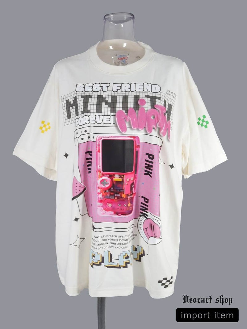 Deorart,ディオラート,通販,Y2K,Tシャツ,オーバーサイズ,BIGサイズ,古着,ヴィンテージ,日本未発売,サイバーポップ,サイバーファッション,ゴス,ゴシック,レトロゲーム,ピコピコ,平成レトロ,メンズ,レディス,V系,emo,punk,cyber,japan,fashion,rock,harajyuku,大きいサイズ,モード,服