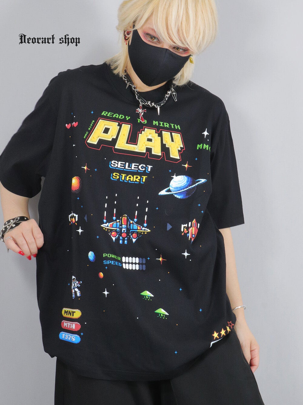 Deorart,ディオラート,通販,レトロ,Y2K,ファッション,Tシャツ,オーバーサイズ,BIGサイズ,古着,ヴィンテージ,日本未発売,サイバーポップ,サイバーファッション,ゴス,ゴシック,レトロゲーム,ピコピコ,平成レトロ,メンズ,レディス,V系,emo,punk,cyber,japan,fashion,rock,harajyuku,大きいサイズ,モード,服