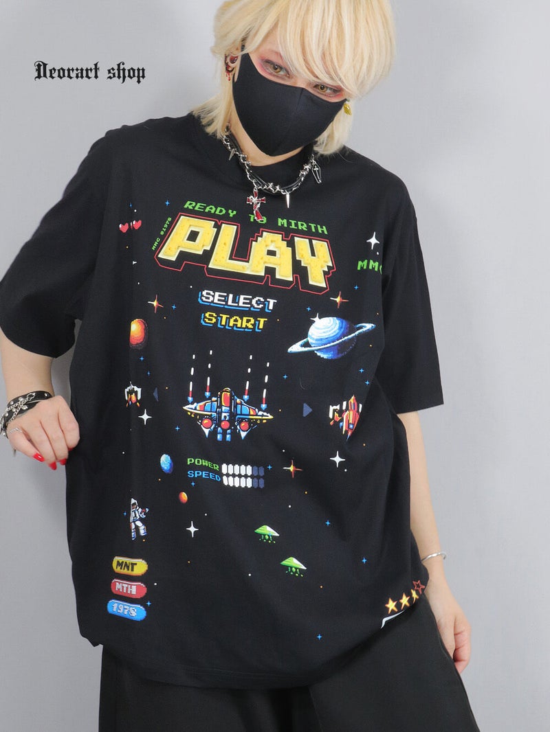 Deorart,ディオラート,通販,レトロ,Y2K,ファッション,Tシャツ,オーバーサイズ,BIGサイズ,古着,ヴィンテージ,日本未発売,サイバーポップ,サイバーファッション,ゴス,ゴシック,レトロゲーム,ピコピコ,平成レトロ,メンズ,レディス,V系,emo,punk,cyber,japan,fashion,rock,harajyuku,大きいサイズ,モード,服