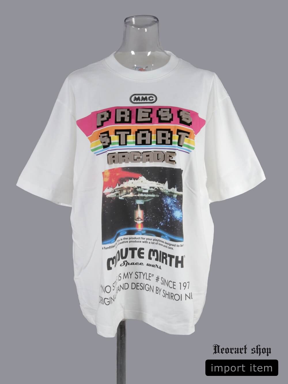 Deorart,ディオラート,通販,レトロ,Y2K,ファッション,Tシャツ,オーバーサイズ,BIGサイズ,古着,ヴィンテージ,日本未発売,サイバーポップ,サイバーファッション,ゴス,ゴシック,レトロゲーム,ピコピコ,平成レトロ,メンズ,レディス,V系,emo,punk,cyber,japan,fashion,rock,harajyuku,大きいサイズ,モード,服