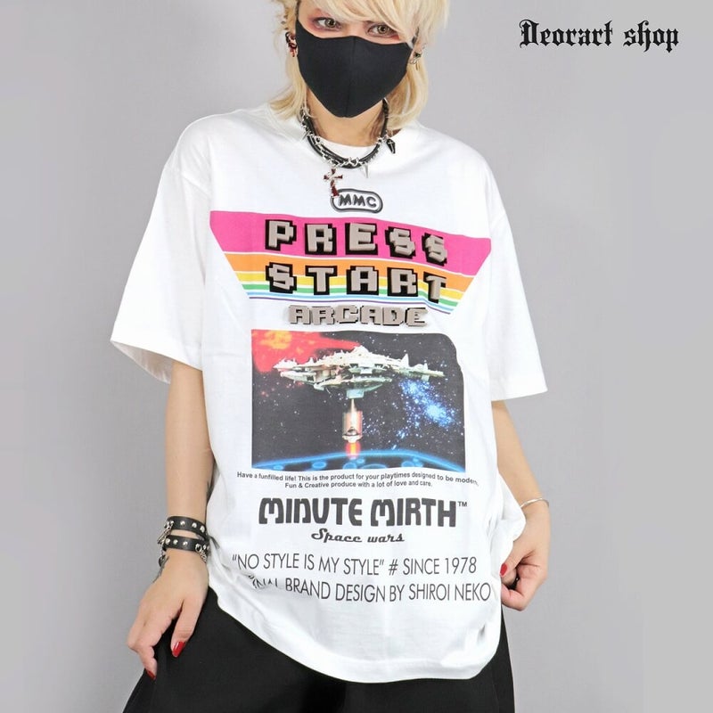 Deorart,ディオラート,通販,レトロ,Y2K,ファッション,Tシャツ,オーバーサイズ,BIGサイズ,古着,ヴィンテージ,日本未発売,サイバーポップ,サイバーファッション,ゴス,ゴシック,レトロゲーム,ピコピコ,平成レトロ,メンズ,レディス,V系,emo,punk,cyber,japan,fashion,rock,harajyuku,大きいサイズ,モード,服