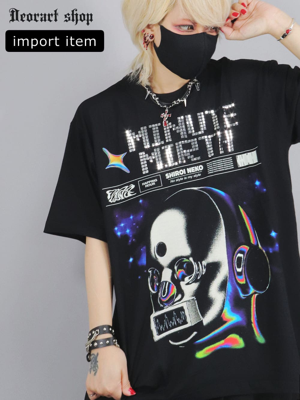 IPT010 オーバーサイズTシャツ [ コズミック・サイバー ] | Deorart shop