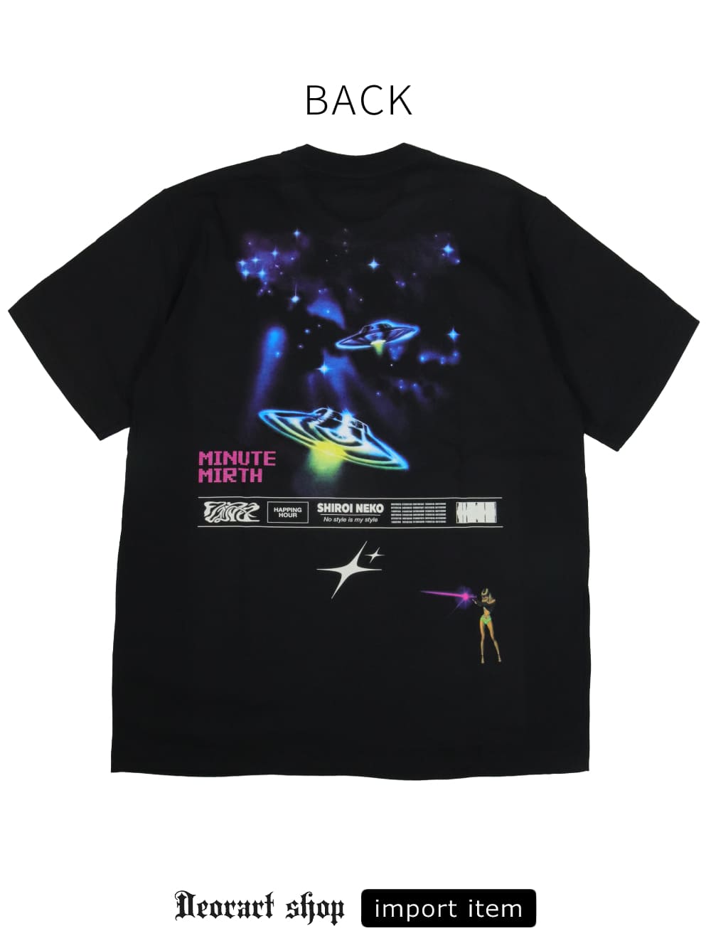 IPT010 オーバーサイズTシャツ [ コズミック・サイバー ] | Deorart shop